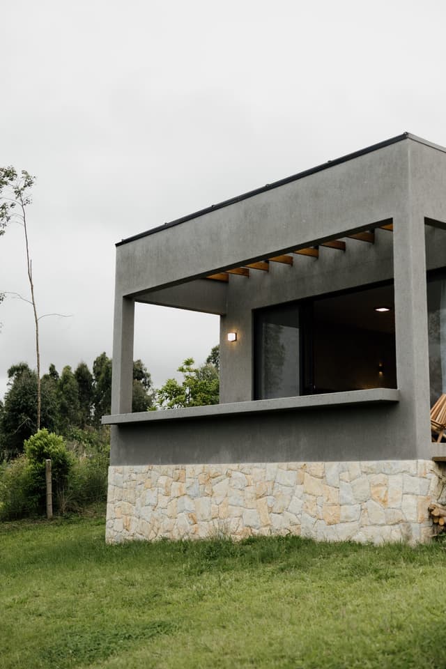 Chalé do Noivo — varanda